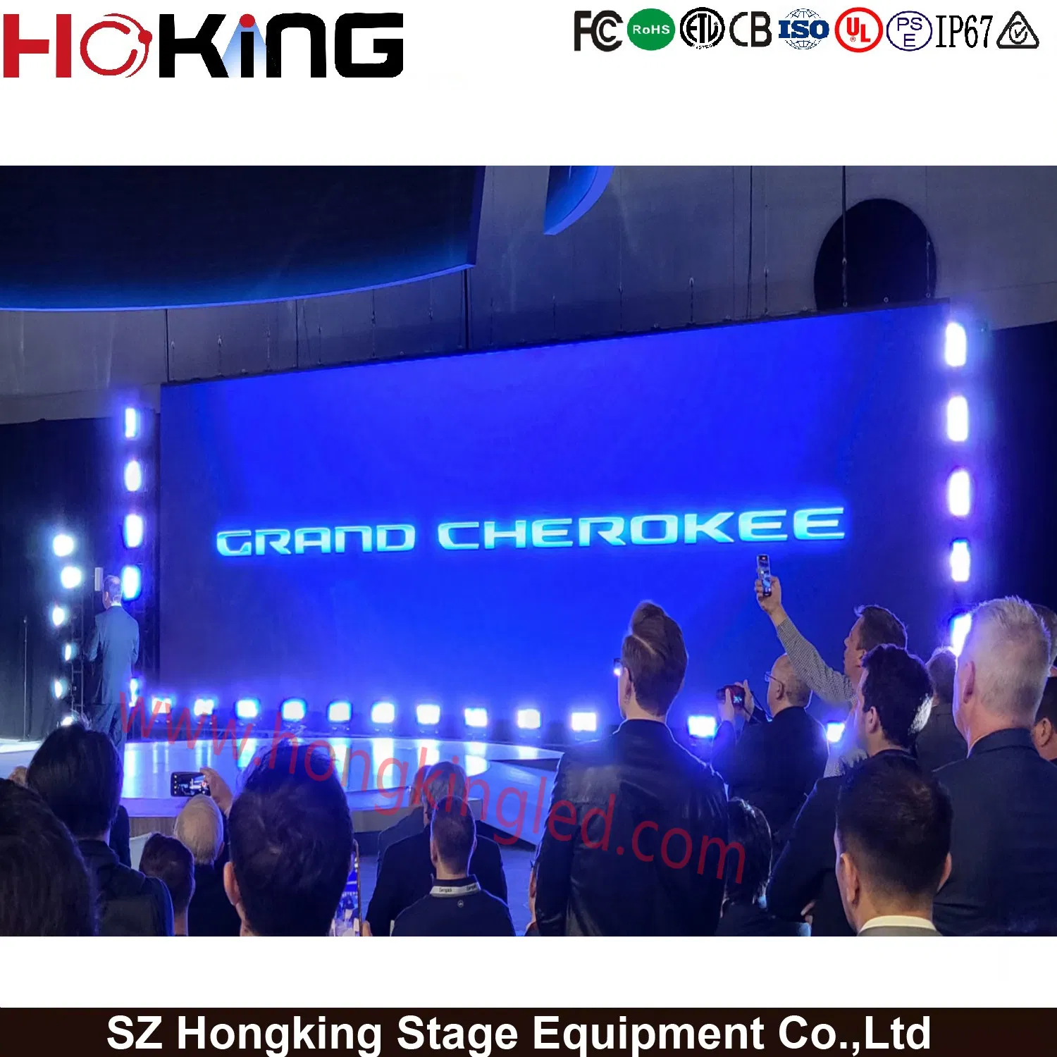 High-Definition 4K Control Room LED Display Screen Chip-on-Board (COB) Technology P0.7/P0.9/P1.25
