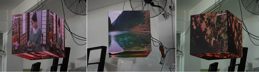 LED Cube Steel Cabinet 2