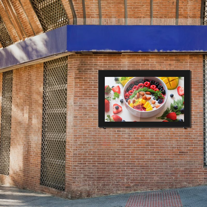 65inch Android Touch Screen IP65 Waterproof Outdoor LCD Advertising Player Wall Mount LED Digital Signage and Display
