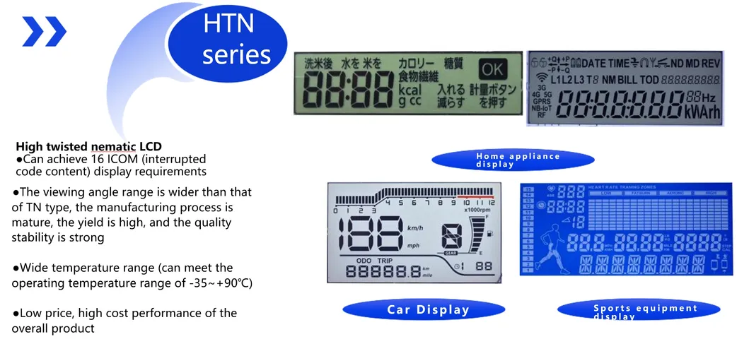 Custom LCD Display Range