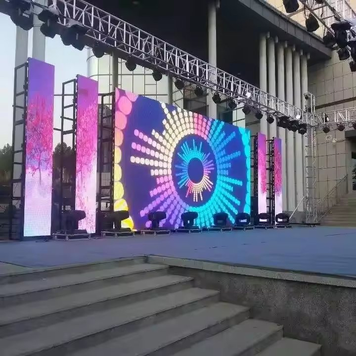 3840Hz Rental P2.9 Stage Background Video Wall Removable TV Outdoor LED Display