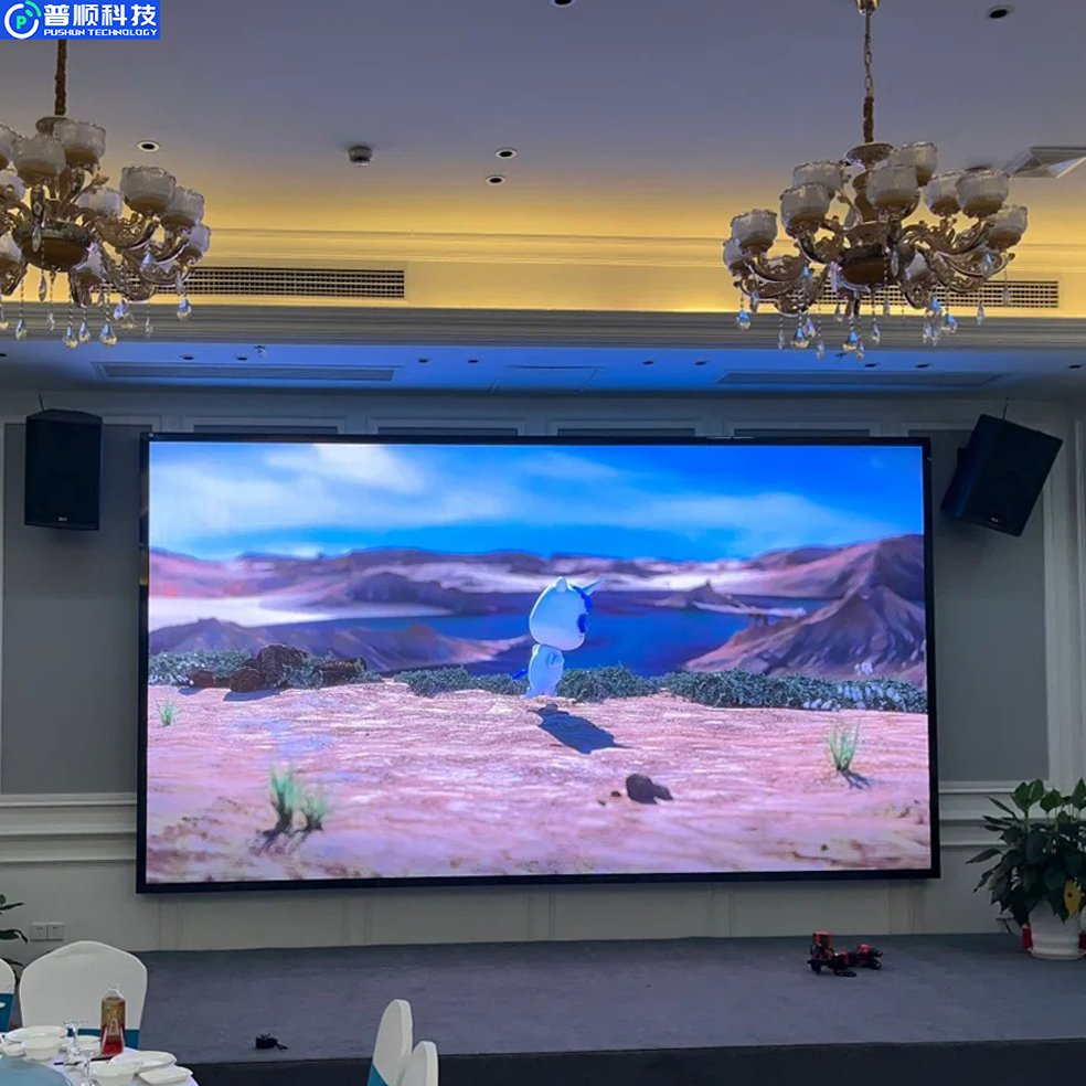 Pushunled Indoor LED Display Small Pitch P1.53 Full Color LED Screen Pantalla