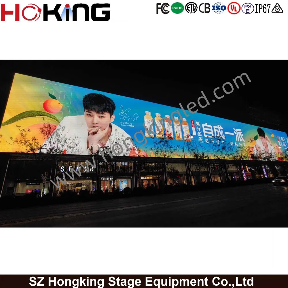 3D Billboard Outdoor P8 SMD Advertising Digital Video Wall Sign Panel LED Display Screen