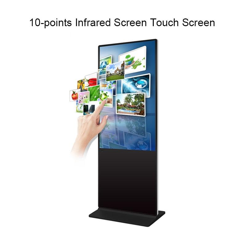 Indoor Portable Smart Advertising Player LED Screen Poster Display for Shopping Mall