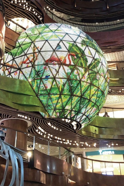 P20 Indoor Transparent Flexible Film Adhesive Glass LED Screen Billboard Display for Decoration