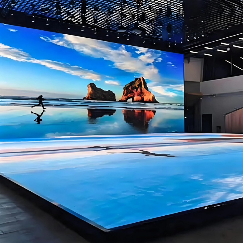 P2.6 Super Bright 500*1000mm Indoor Outdoor LED Dance Floor Disco Display Screen Wedding Party Stage DJ LED Floor Interactive Video Wall