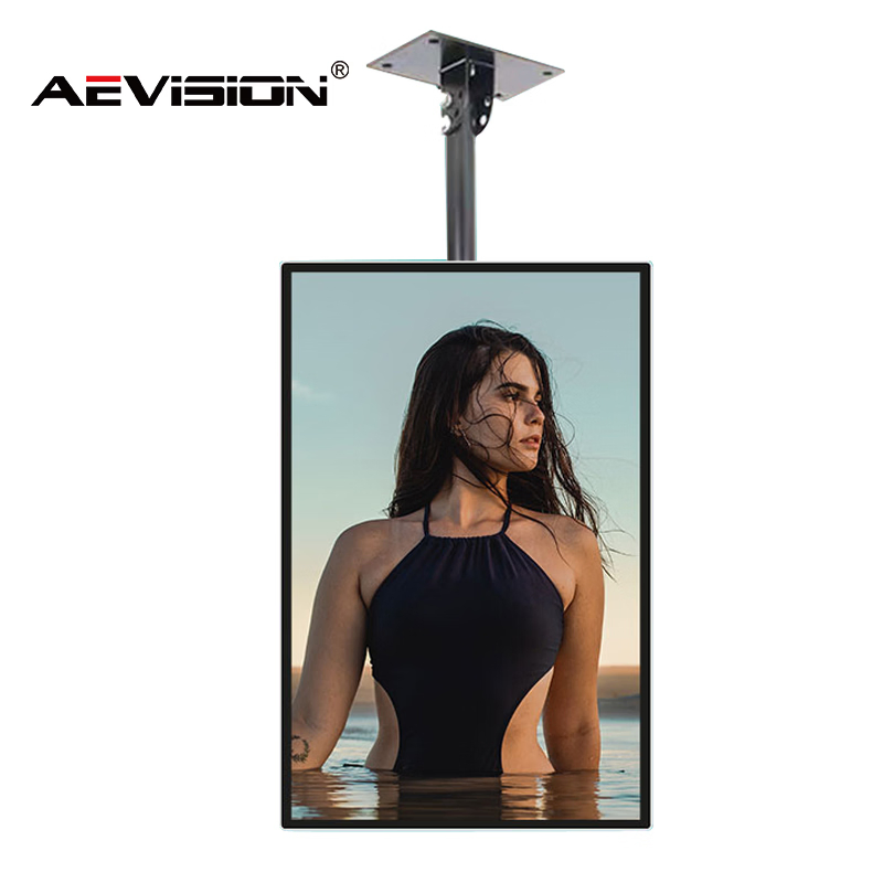 15.6 Inch Wall Mounted Network Video Media Ad Player Full Color LCD LED Digital Signage Commercial Advertising Display