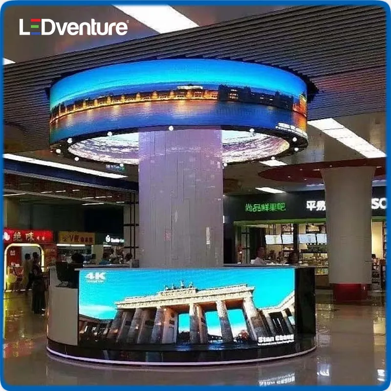 LED Video Wall for Full Color Indoor Outdoor with P0.6 P0.93 P1.2 P1.56 P1.66 P1.87 P2 P2.5 P3 for Advertising Rental Billboard Display Screen Panel China Price