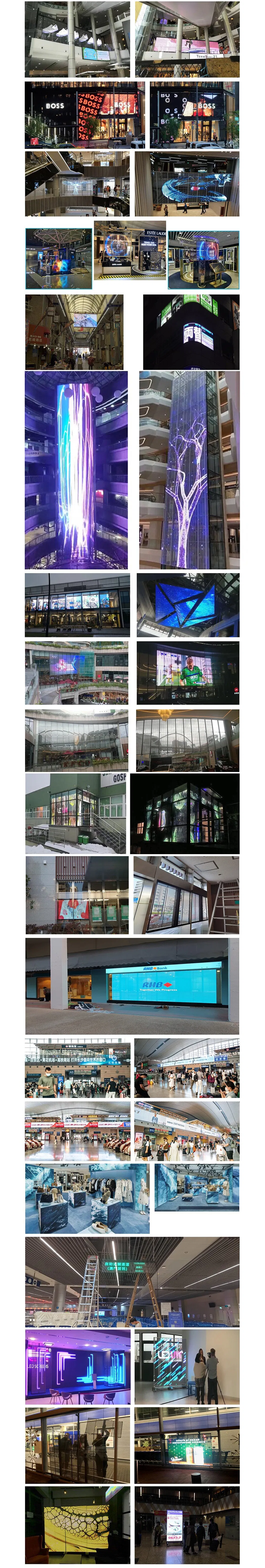 Transparent LED Screen Display 2