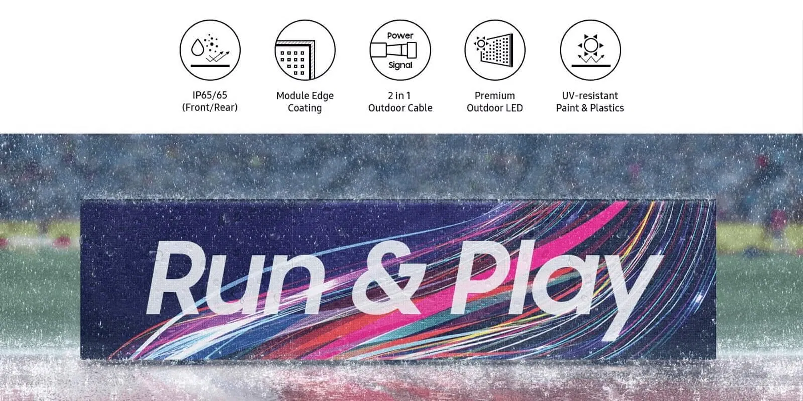 P6.25 1000X1000 Outdoor LED Display for Digital Sionage System, Chain Store, Street Furniture, Billboard, Football Stadium, Perimeter LED Poster, Arena Display