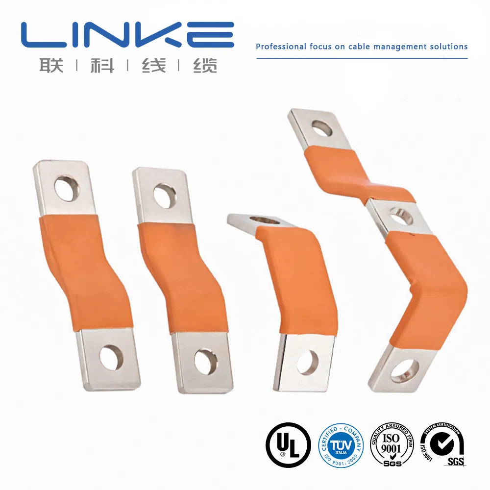 Copper Busbar Busbar De Cobre Electrolytic Cu Strips Flexible Insulated Bus-Bar Battery Busbar Cooper Bar