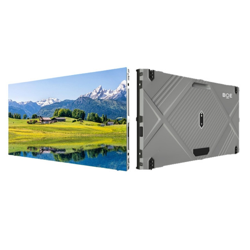 Small Pixel Pitch High Quality P1.2 Pantalla LED Cabinet Poster Display Screen for Financial Institution Lobby