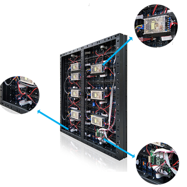 Chinese P6 Outdoor 3D Holographic LED Video Wall Advertising TV Display Screen for Public