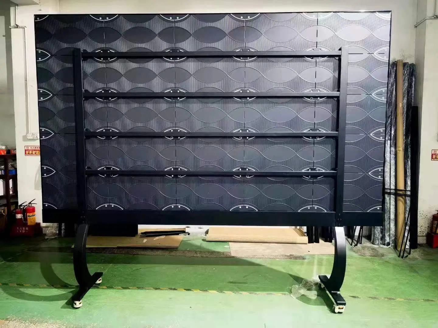 P2.5 640*480mm Super Thin Stage Background Portable LED Video Wall Display RGB Full Color Small Pitch HD Front Service Indoor LED Display