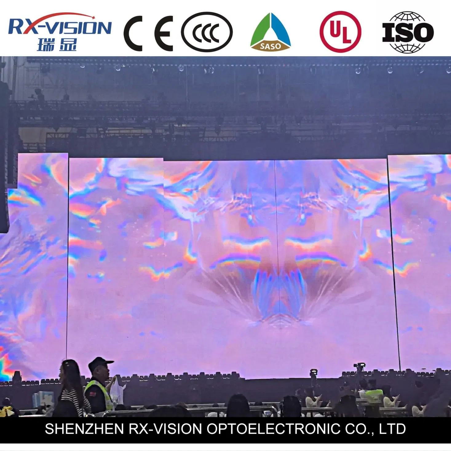 High Definition P3.91 500*1000 Rental LED Panel Video Wall Outdoor Stage LED Concert Screens
