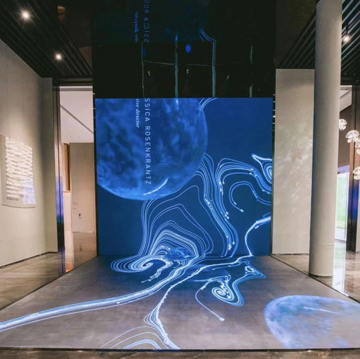 Full-Color Stage Dance Floor Interactive Indoor LED Floor Tile Screen Indoor Advertising Display