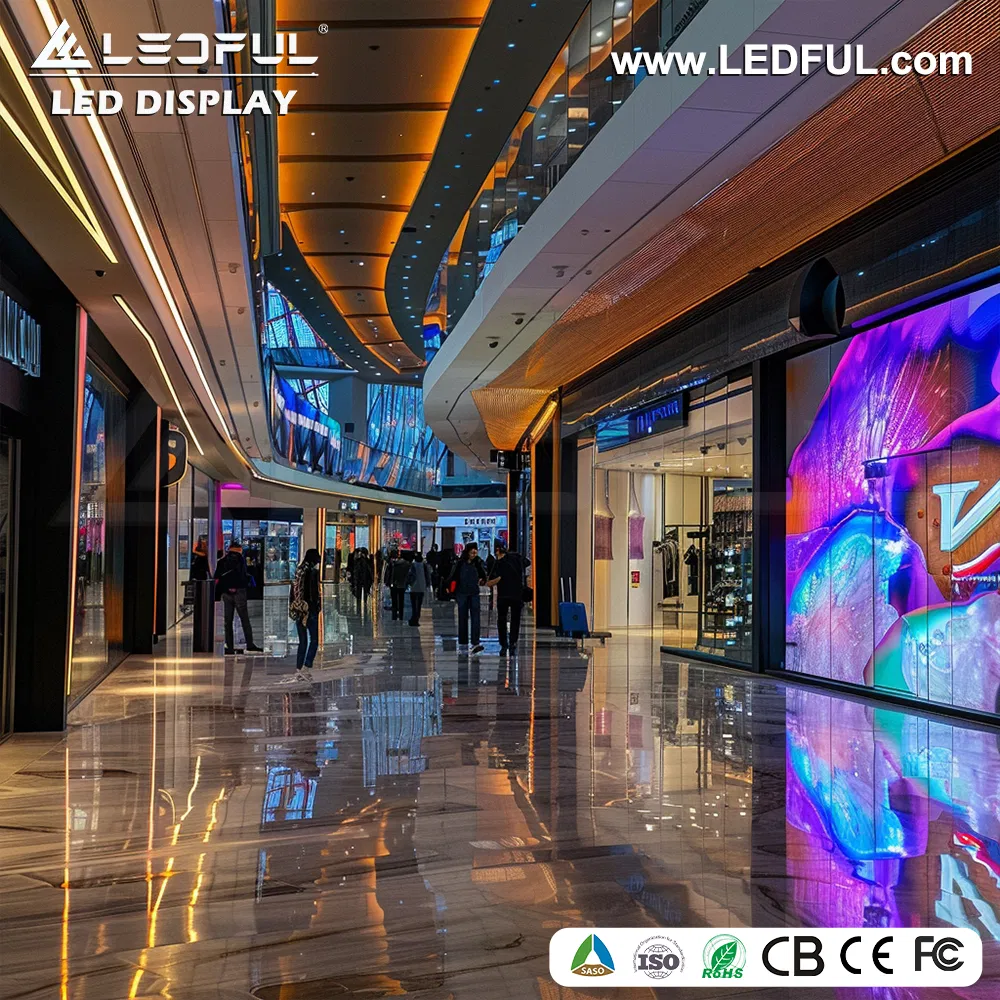 Indoor LED Display with 2.5mm Pixel Pitch and 160, 000 Pixels Quality