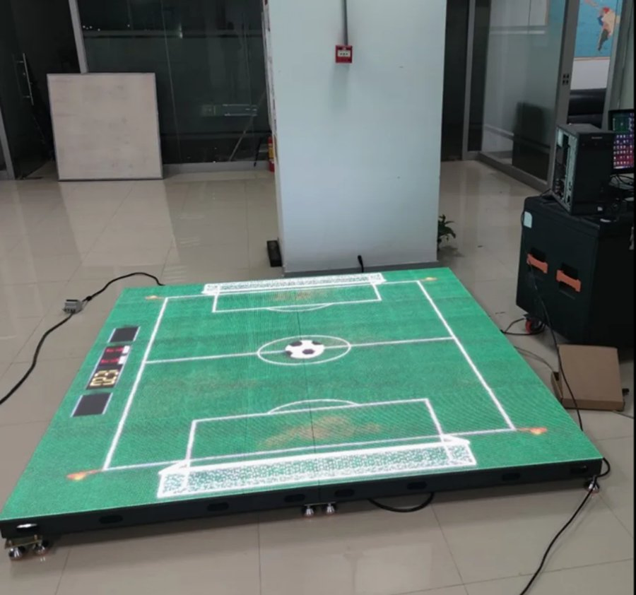 Giant LED Interactive Floor Tiles Screen P3.91 Indoor LED Floor Display for Bar and Nightclub