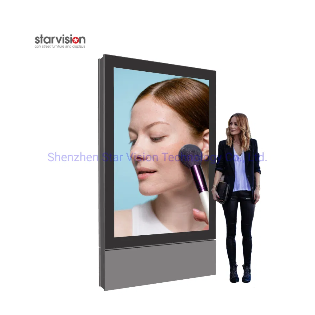 75inch 2500nits Exterior LCD Display Signage Commercial Grade Digital Screens