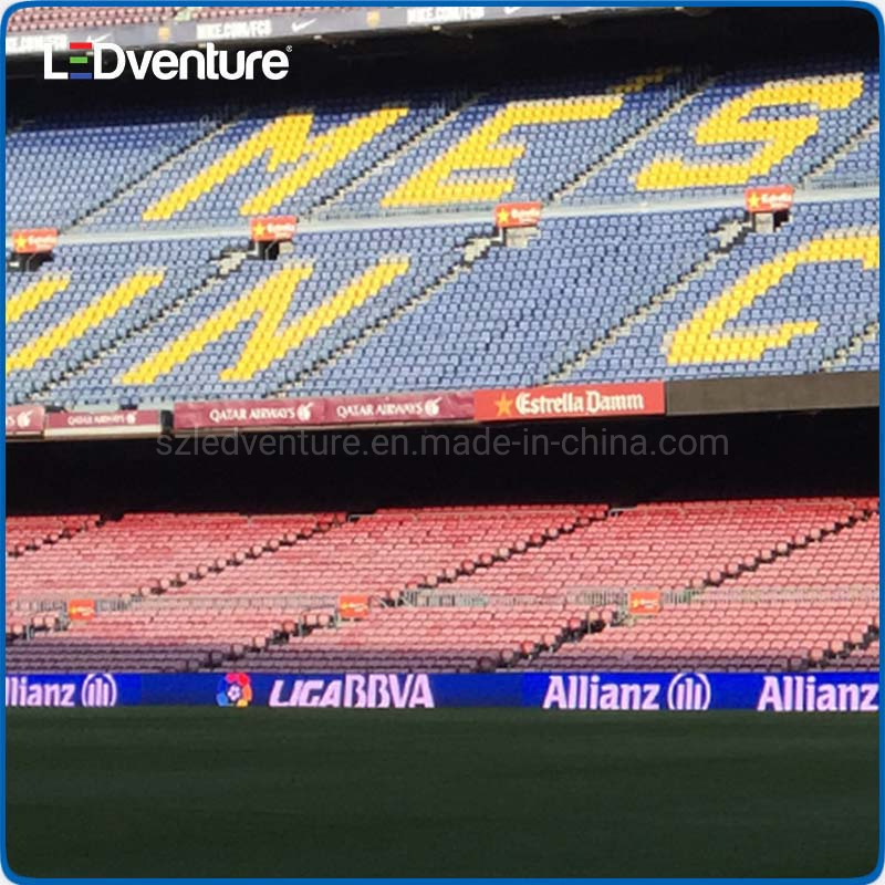 P16 Soccer Stadium Perimeter Advertising LED Display Outdoor