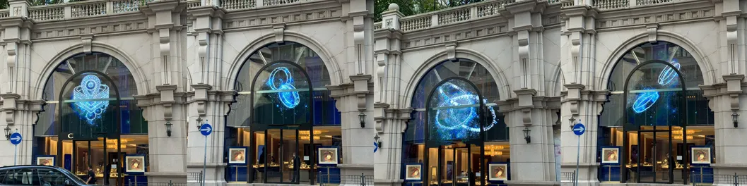 Transparent LED Window Display