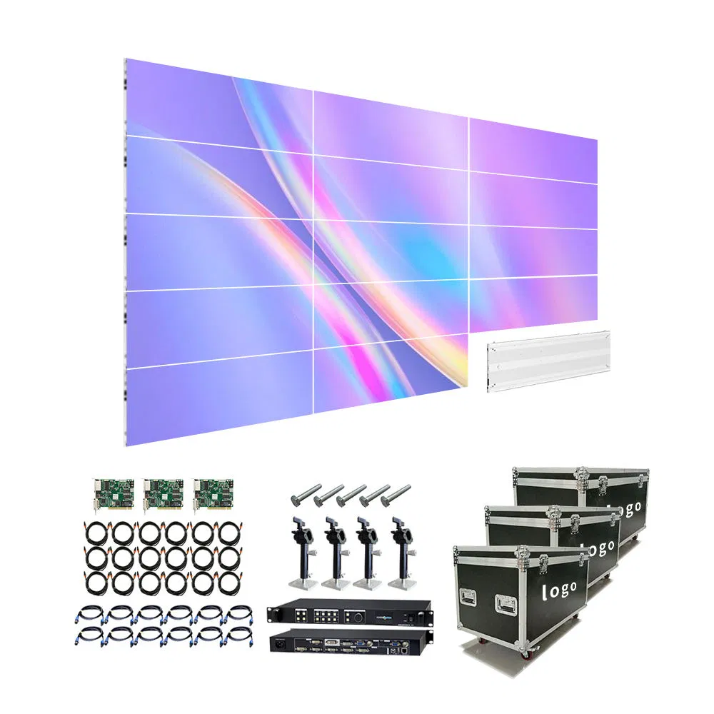 Indoor LED Video Wall Display Screen Small Fine Pitch Shopping Mall Fixed Panel Indoor LED Screen