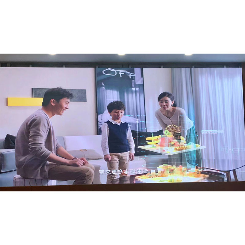 P2.6 Indoor Creative 3D Advertising Capacitive TV LED Video Wall Display for Front Service
