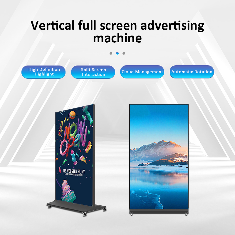 LCD Display Screen Advertising 75 86 98 Inch Poster Digital Signage Commercial Digital Signage and Displays