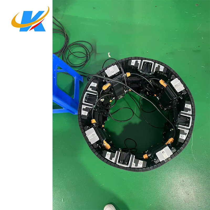 Curved Soft Rental LED Screen 500X500 Flexible LED Display Video Wall Panels