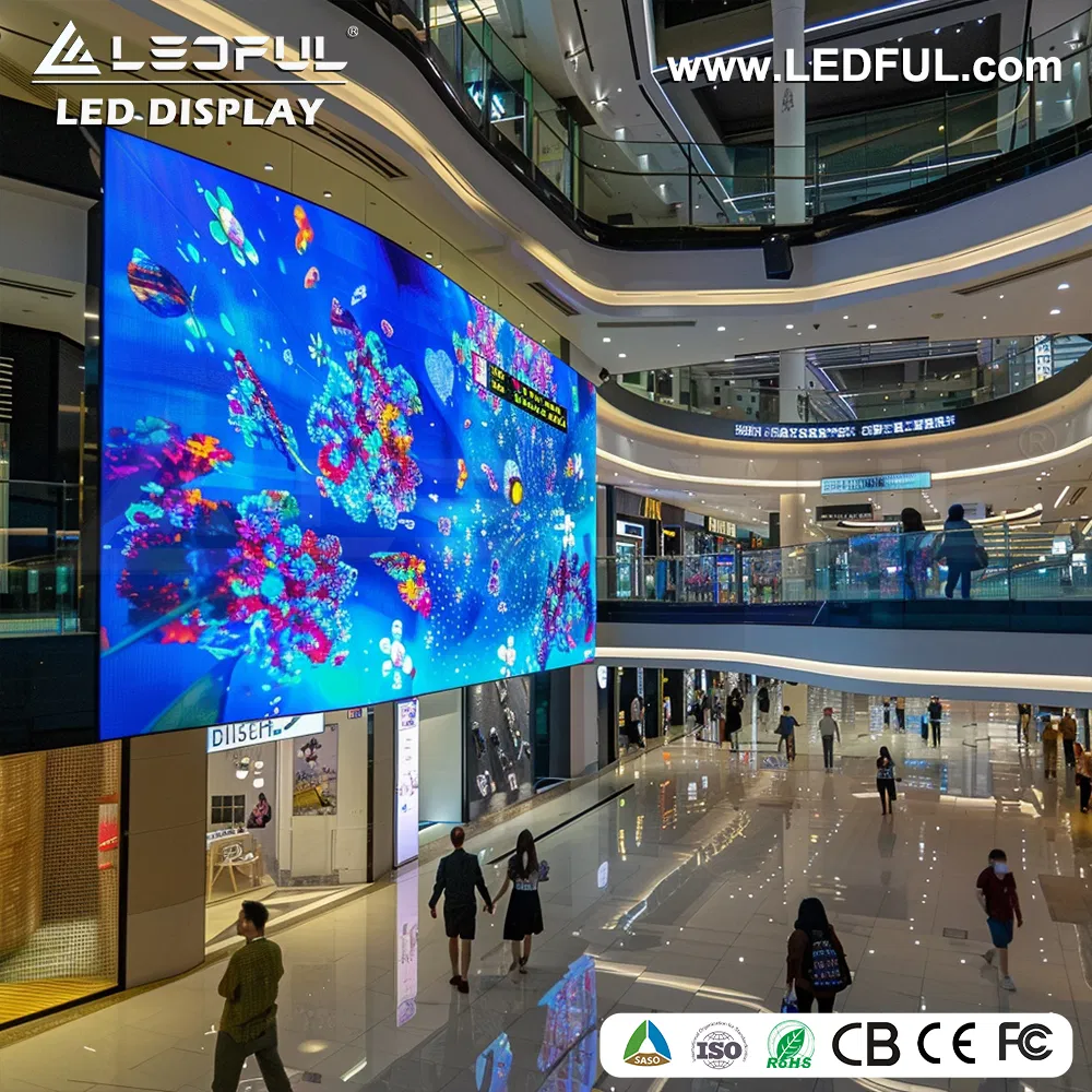 Indoor LED Display with 2.5mm Pixel Pitch and 160, 000 Pixels Quality