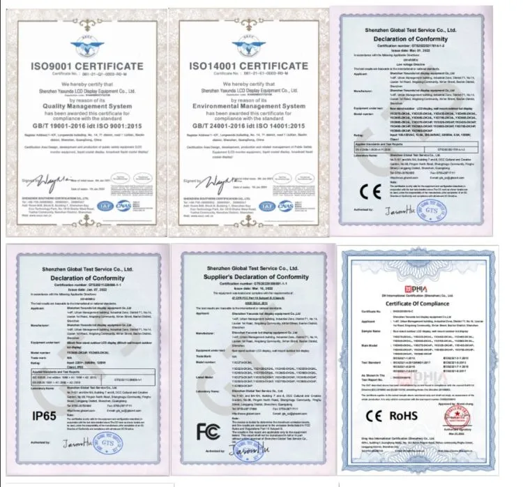 Certification