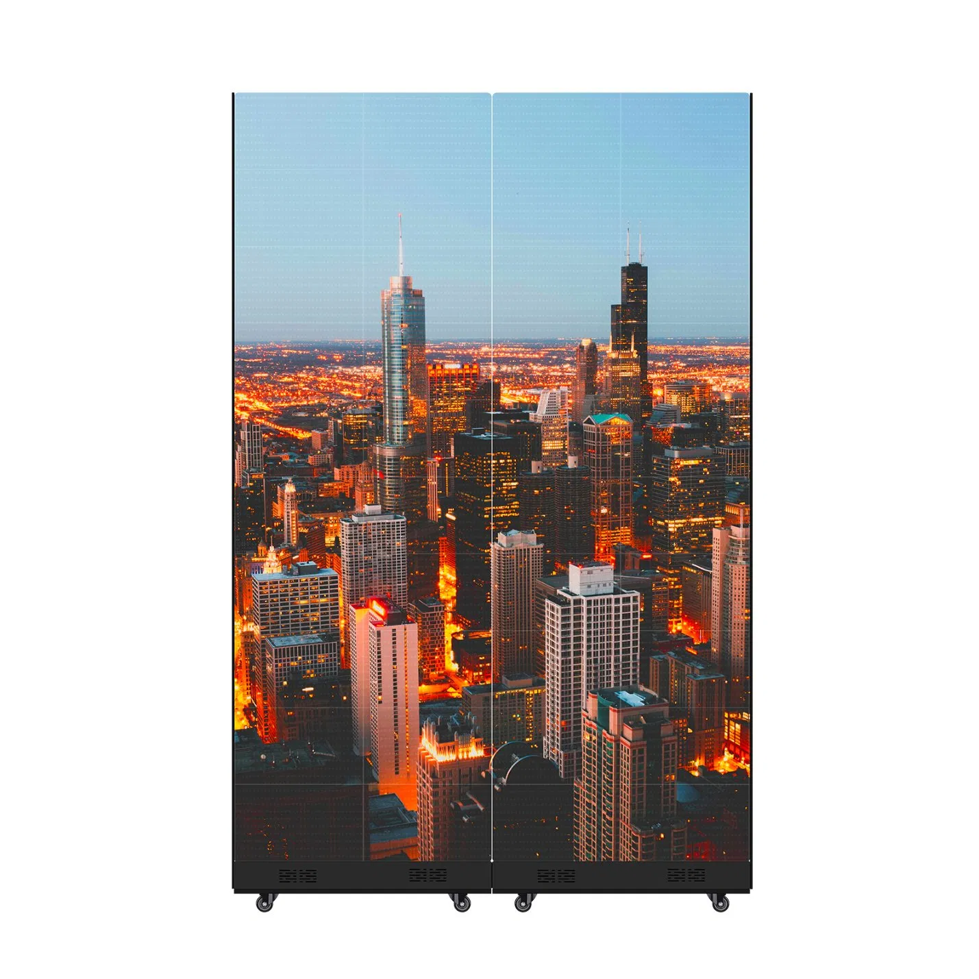 Full Color Floor Standing LED Display LED Advertising Poster Display