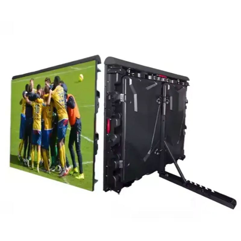 Wholesale Indoor Outdoor Screen P8 Sport Football Scoreboard LED Video Wall Flexible Stadium LED Perimeter Display