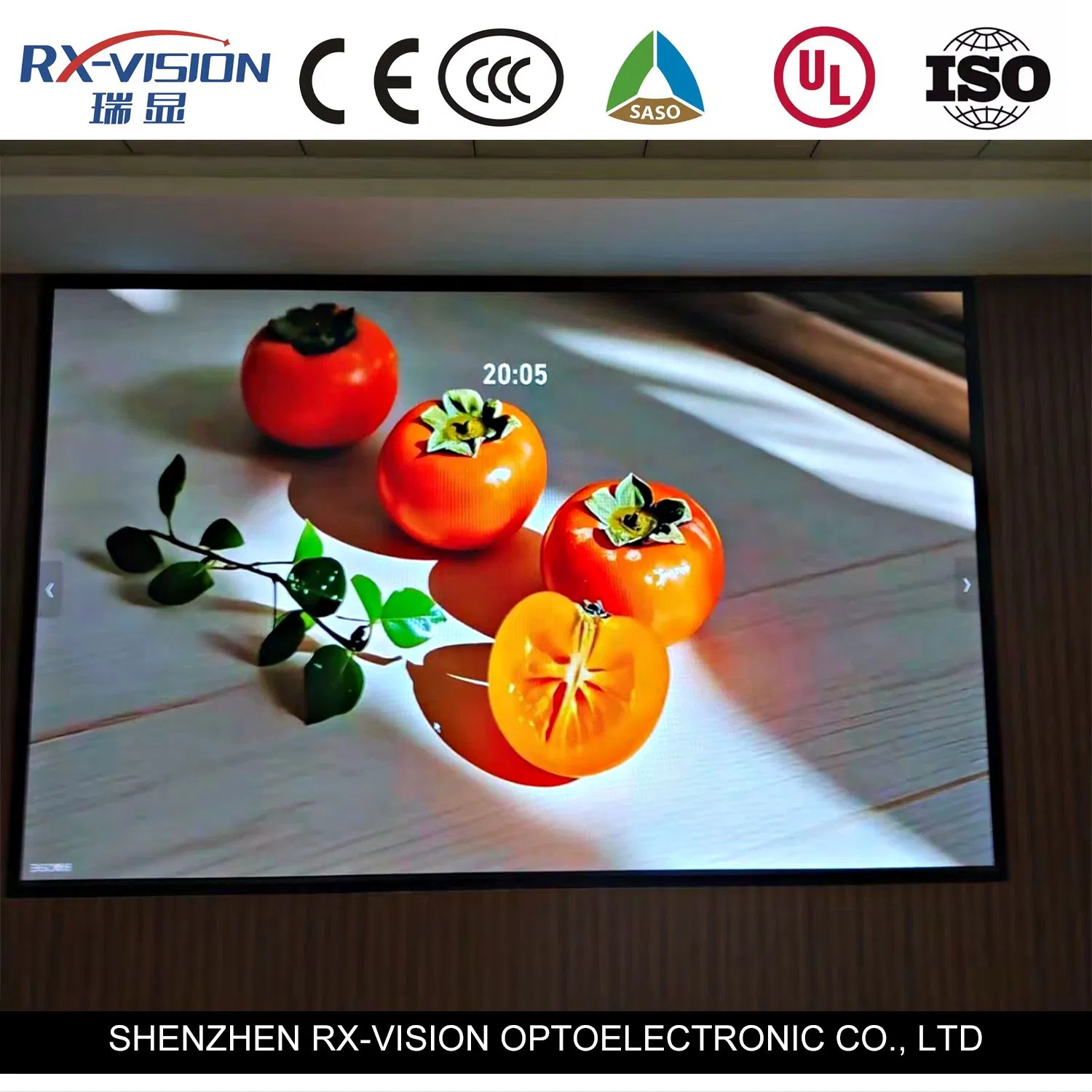 Indoor Fixed Small Pixel Pitch P1.95 P2.5 Seamless LED Wall Full Color Video Display Screen Panels