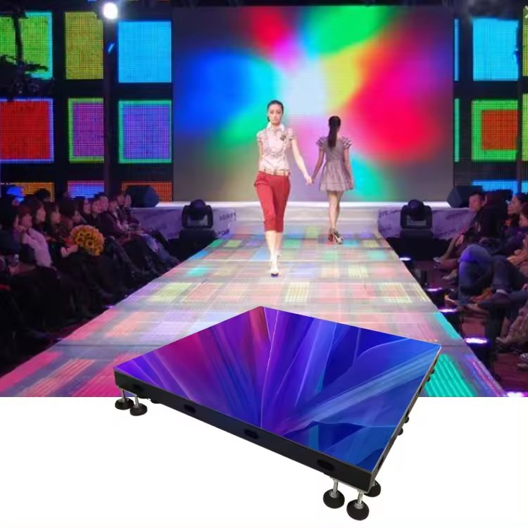 Full Color Interactive Digital Tile Wall Video Stagestand Wall Panels Dance Floor LED Screen Display