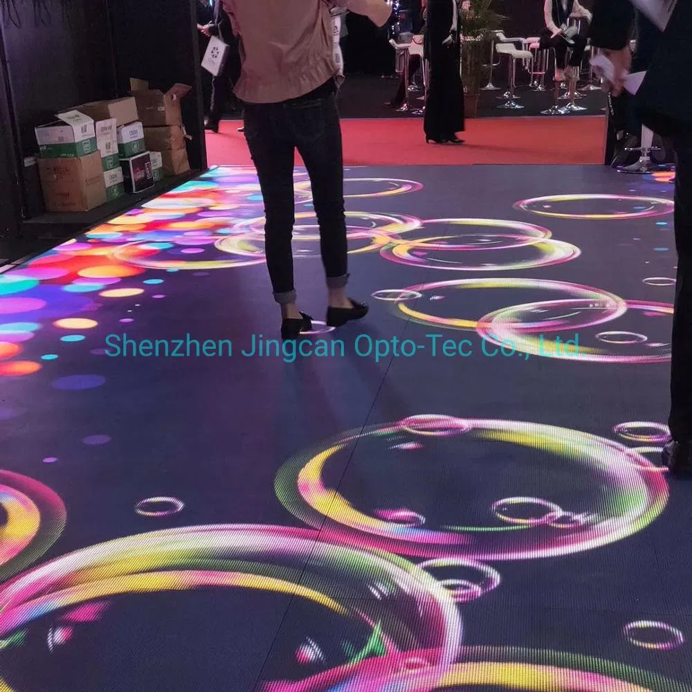 Floor Dancing Tile Stage Interactive P2.6 P3.91 Rental LED Display