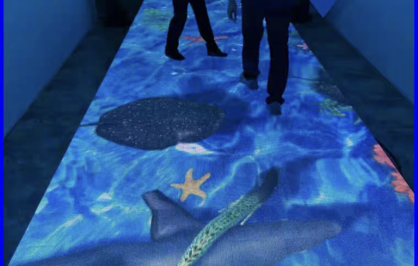 P2.604 Outdoor Indoor Ground Interactive Floor Tile LED Displays Screens Video Wall Dance Stage and Events