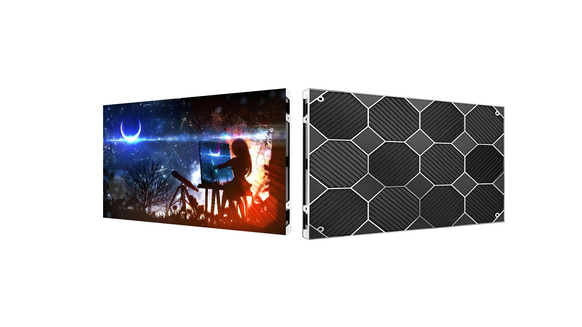 Fine Pitch LED Video Wall Panel P0.93 Indoor 4K 3D Wall Video Cabinet Mini COB LED Displays