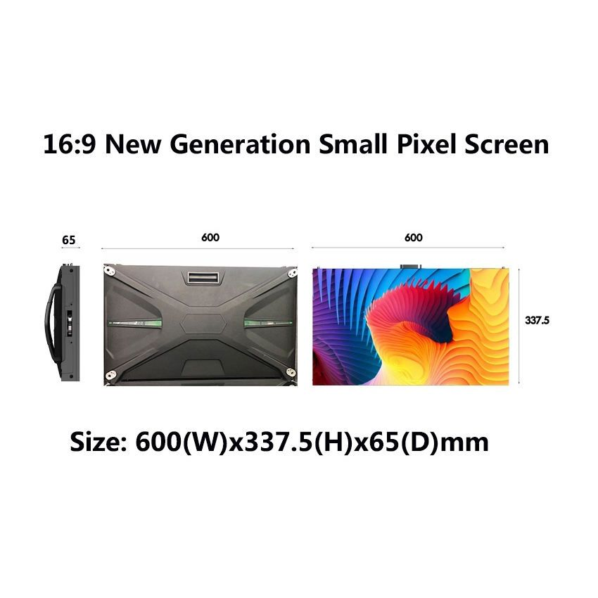 Fine Pitch LED Video Wall Panel P0.93 Indoor 4K 3D Wall Video Cabinet Mini COB LED Displays