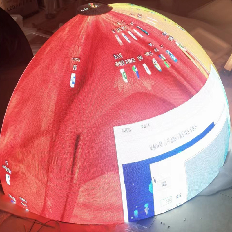 China Manufatcurer Competitive Price Indoor Soft Module LED Column LED Ribbon LED Belt LED Ring pH4 Flexible LED Display