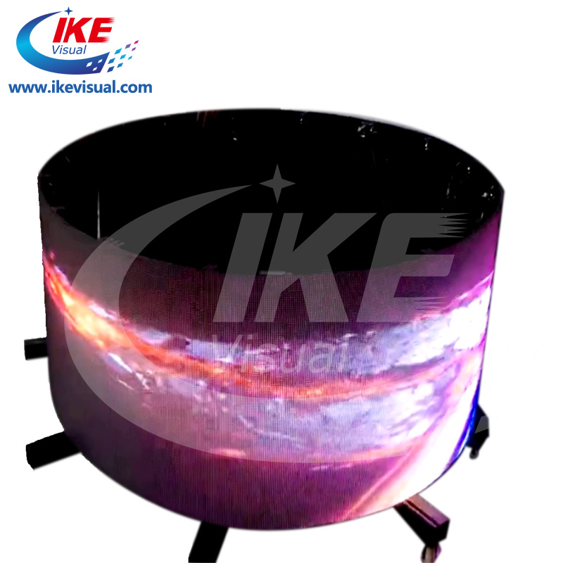 Premium P2.5 Soft LED Module High-Resolution Indoor Flexible Display for Creative Curved Walls and Retail