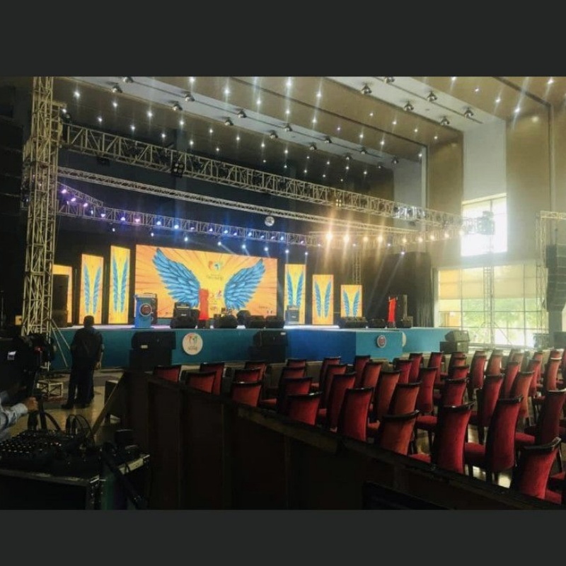 P2.604/P2.976 500mm*500mm Aluminum Cabinet Portable Screen Board Electronic Video Panel Stage Background High Refresh LED Advertising Display