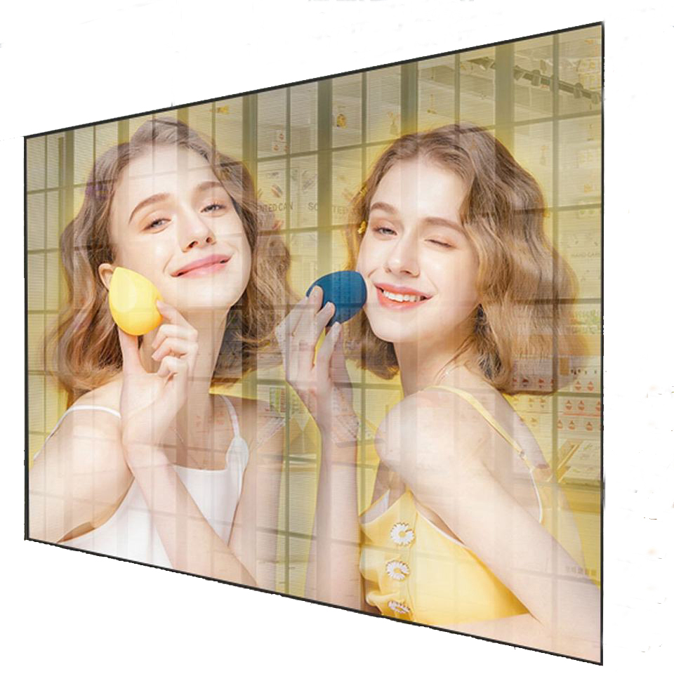 Indoor Ultra-Thin and Light Film Transparent Window Glass LED Wall Panel Display