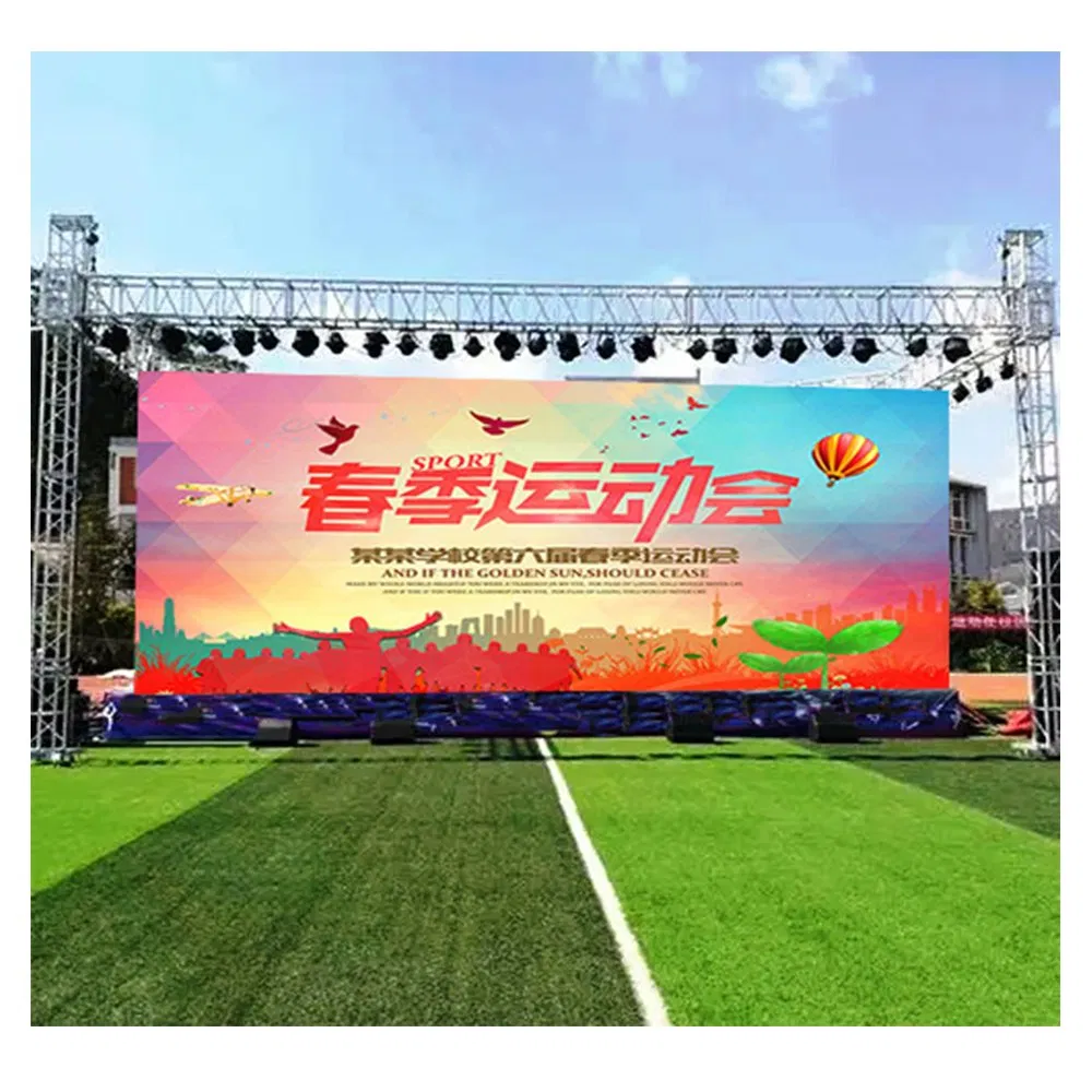 Full Color HD LED Video Wall 1080P 2K 4K P3.91 Stage Giant Screen Outdoor Rental LED Display