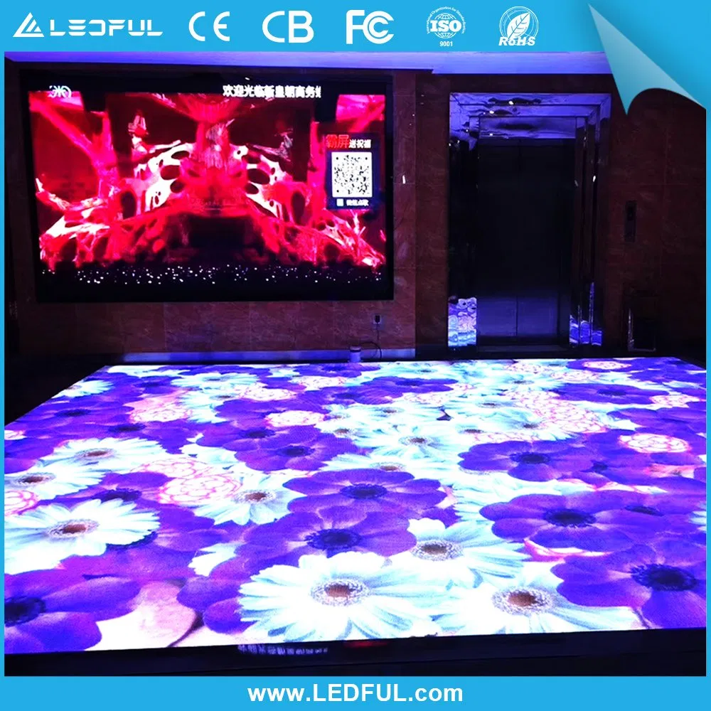 High Brightness Indoor Advertising Dance Floor LED Display
