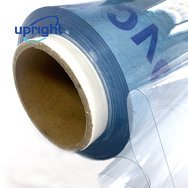 Upright Eco-Friendly Anti UV Soft Flexible Super Clear PVC Sheet for Tablecloth
