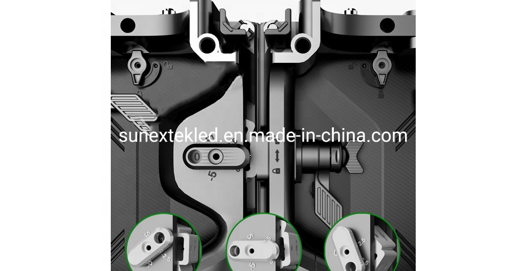 Absen Gloshine Indoor Rental Flat Curve Interior Exterior Front Maintence P2.604/P2.976/P3.91 Pantalla LED LED Screen Stage LED Video Wall LED Display