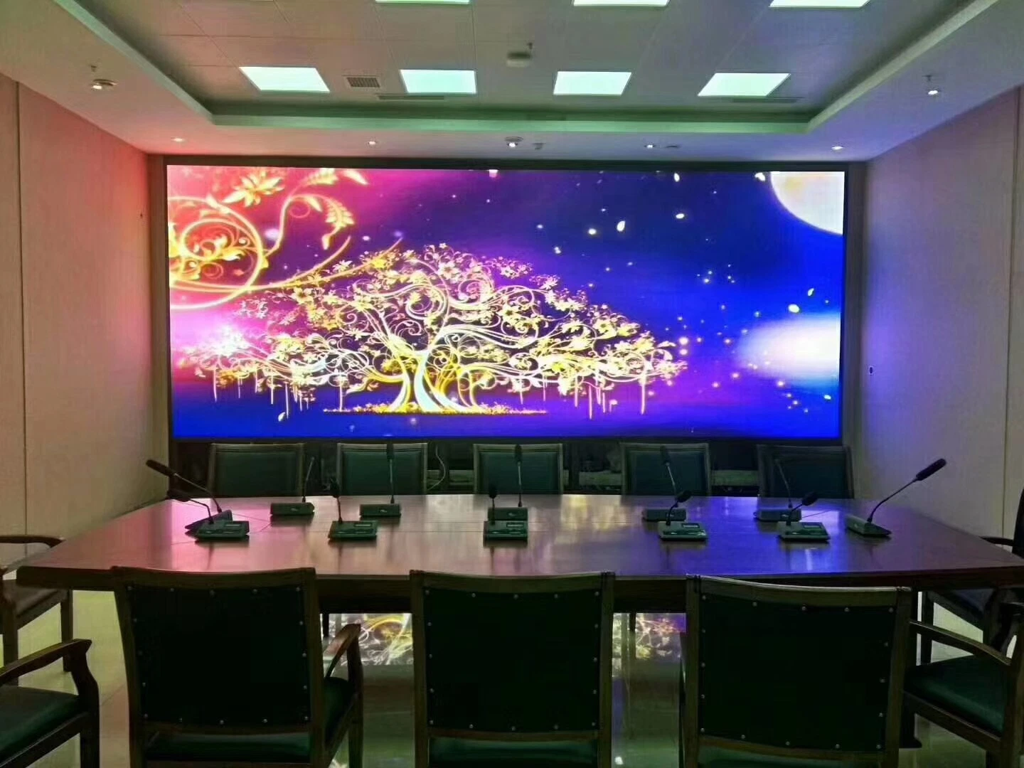 Seamless Fixed Small Pixel Pitch Indoor P1.25 LED Video Wall
