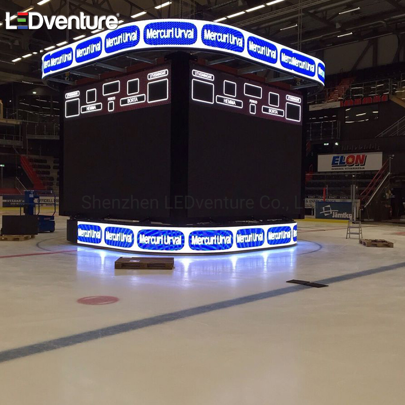 Full Color P10 Outdoor Sports Stadium Signs LED Scoreboard Display with Waterproof