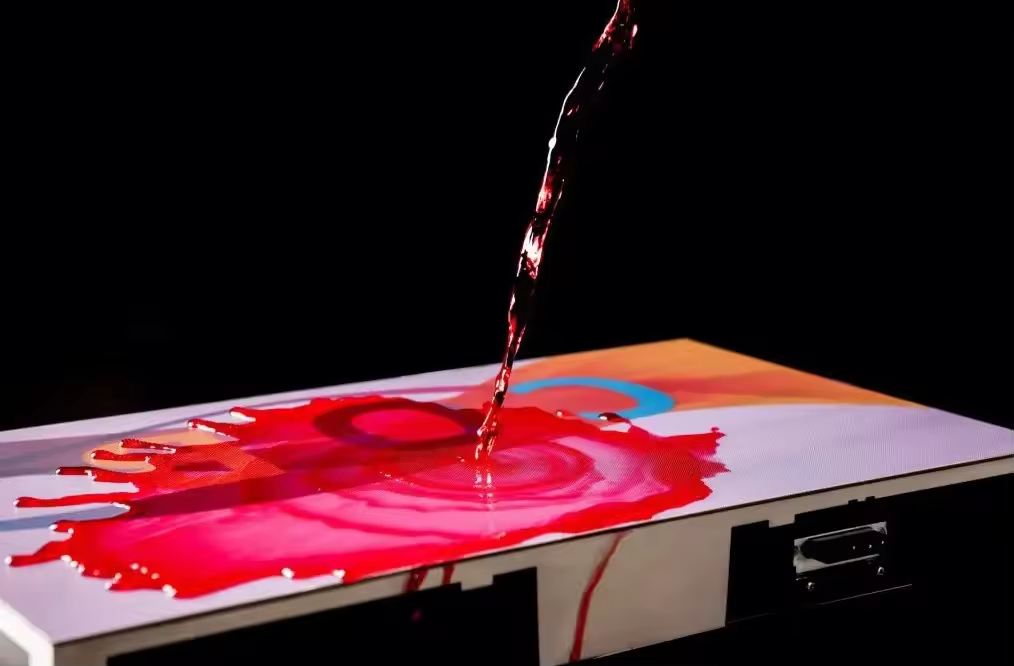 Super Bright P1.25 4K Digital Signage Video Wall Airport Car Advertising Display Stand Fine Small Pixel Pitch COB LED Wall Panel